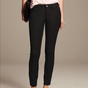 Banana Republic Sloan Skinny Black Jean Pants